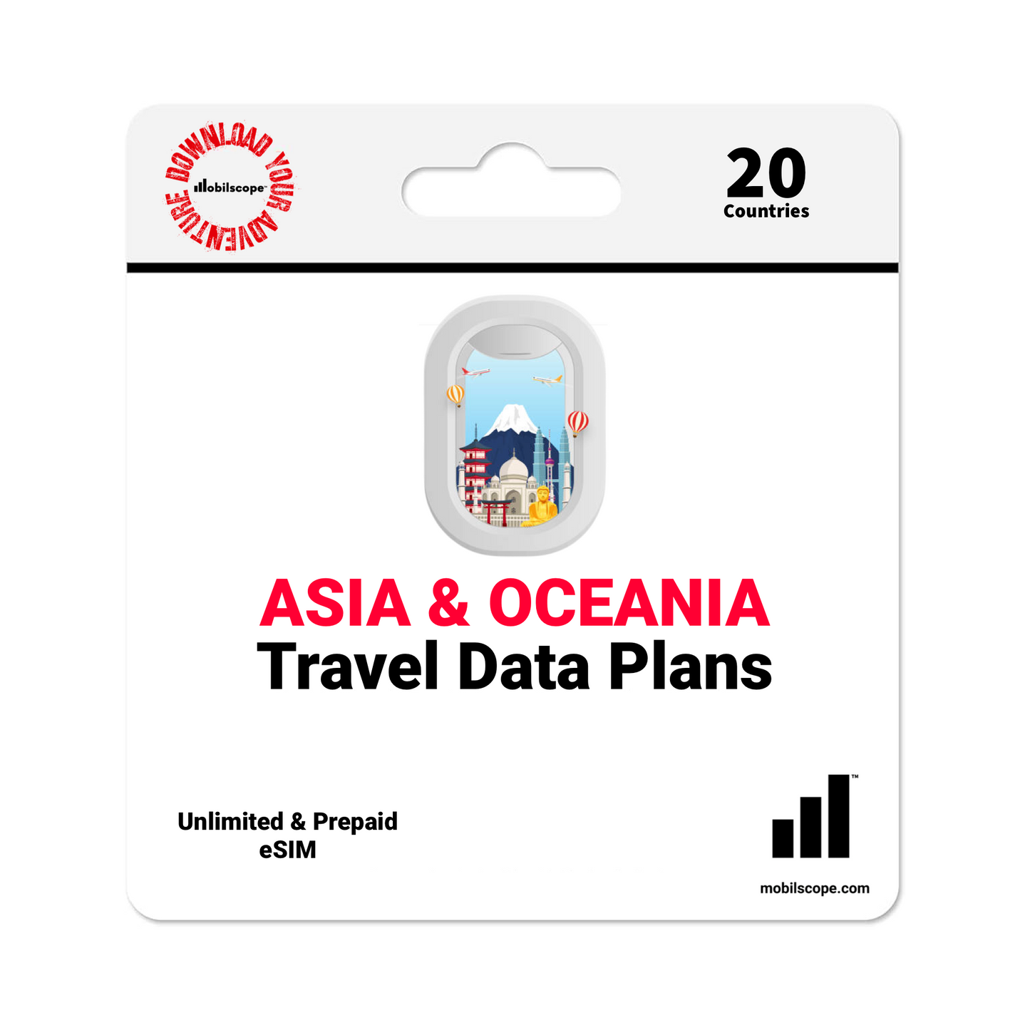 Asia & Oceania eSIM