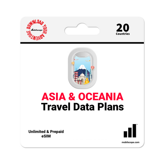 Asia & Oceania eSIM